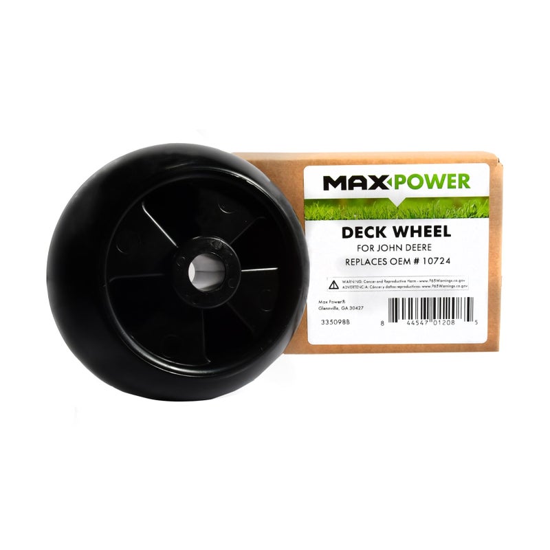 Maxpower 335098B Deck Wheel for John Deere M111489, AM-116299, M11149 Medium - Image 2